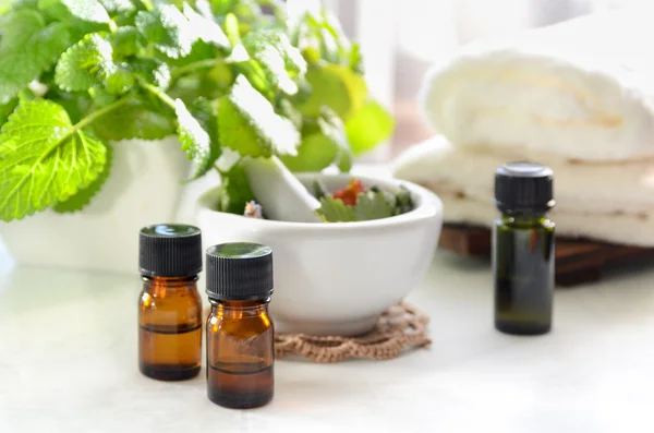 Tratamiento de aromaterapia con hierbas — Foto de Stock