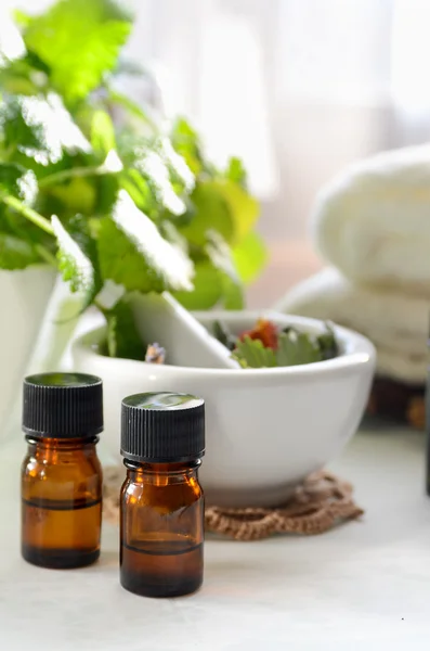 Tratamiento de aromaterapia con hierbas — Foto de Stock