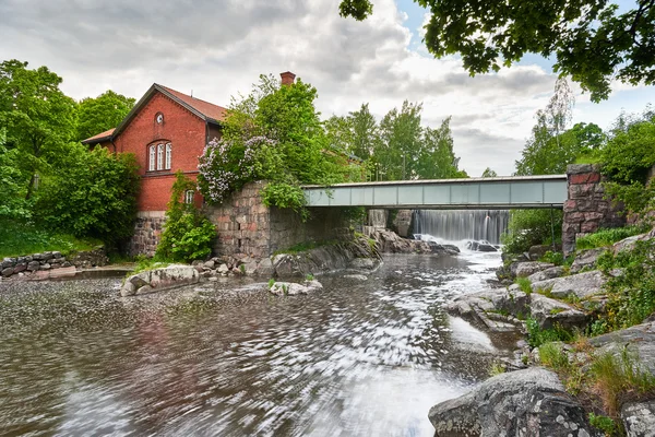 eski santral Vanhankaupunginkoski, Helsinki, Finlandiya