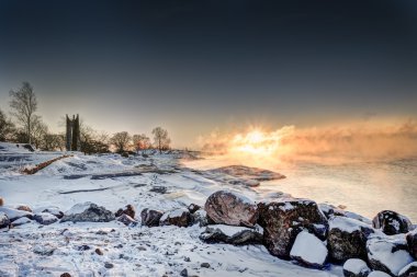 Seasmoke ve gün batımı