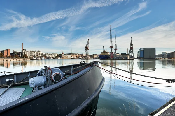 Helsinki Hietalahti Harbour — Stockfoto