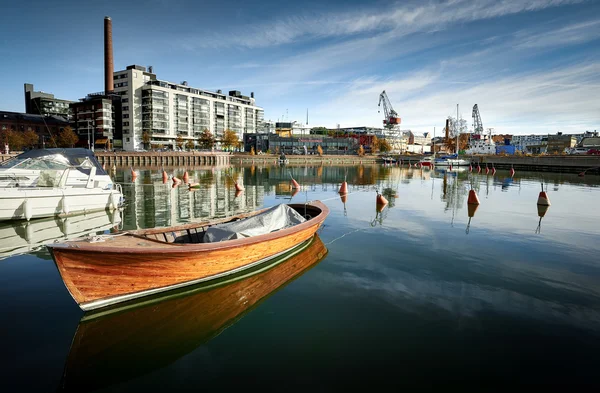 Helsinki Hietalahti Harbour — Stock Photo, Image