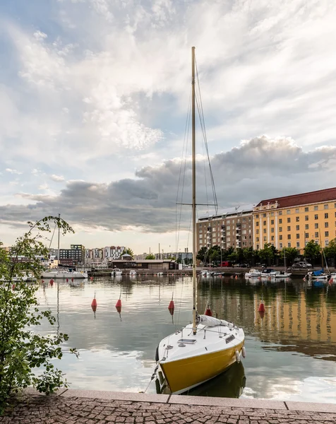 Zeezicht op Helsinki — Stockfoto