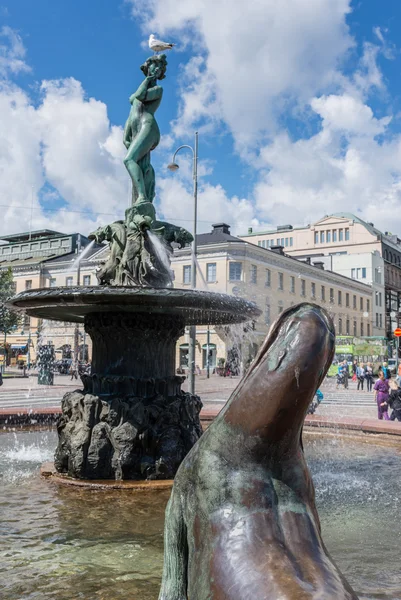 Helsinki, Havis Amanda Estatua —  Fotos de Stock