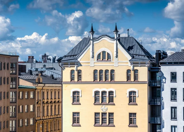 Oude gebouwen in Helsinki — Stockfoto