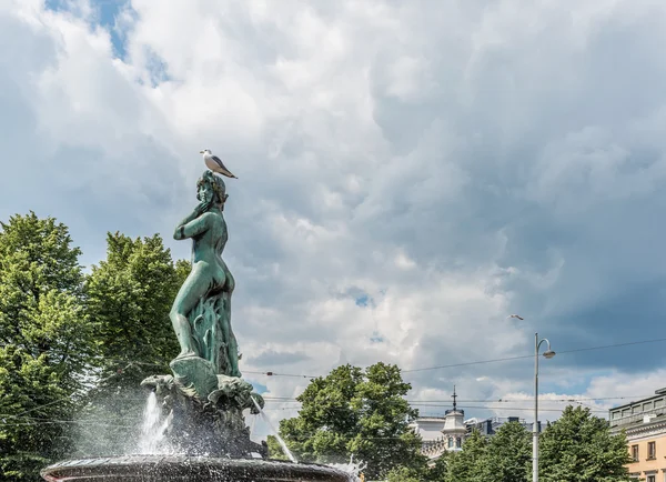 Helsinki, Havis Amanda Estatua —  Fotos de Stock