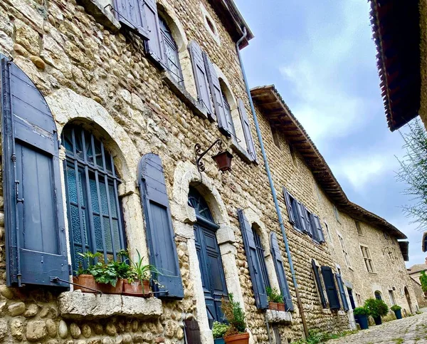 法国迷人的中世纪村落Perouges — 图库照片