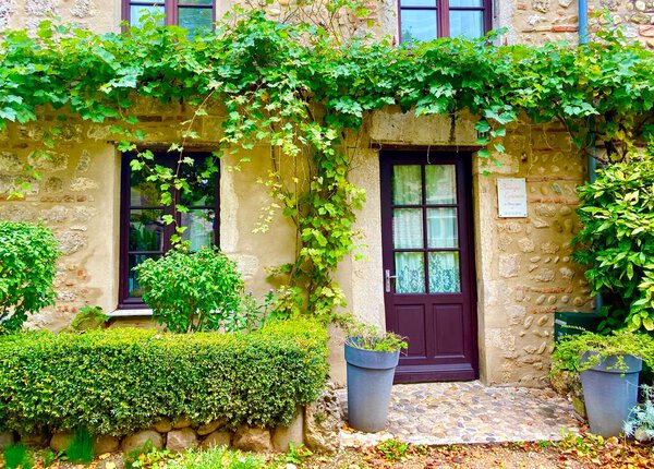 The charming medieval village of Perouges in France
