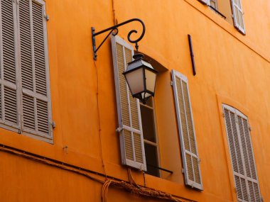 Fransa 'nın güneyindeki Aix-en-Provence' de geleneksel mimari