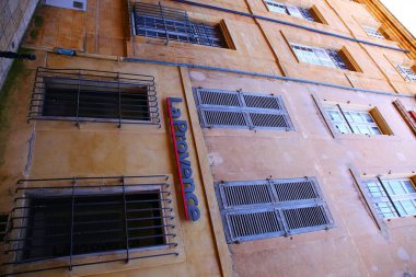 Fransa 'nın güneyindeki Aix-en-Provence' de geleneksel mimari