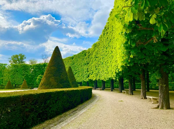 Hermosos Jardines Parque Sceaux Francia — Foto de Stock