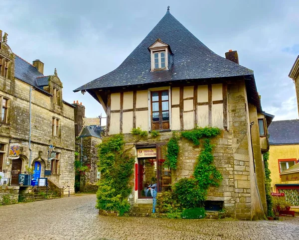 Rochefort Terre 法国最美丽的村庄之一 位于布列塔尼 — 图库照片