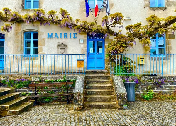 Rochefort Terre 法国最美丽的村庄之一 位于布列塔尼 — 图库照片
