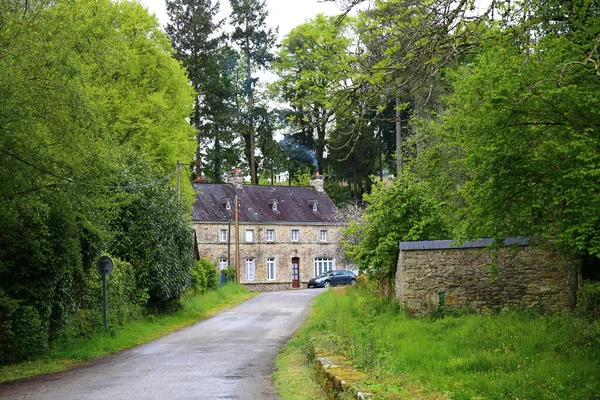 Das Wunderschöne Mittelalterliche Dorf Rochefort Terre Eines Der Schönsten Dörfer — Stockfoto