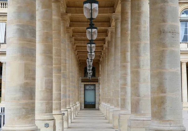 Colonnes Buren Perto Palais Royal Paris — Fotografia de Stock