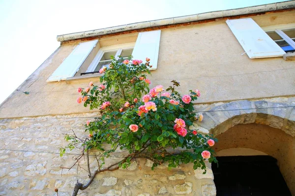 Encantador Pueblo Moret Sur Loing Que Encuentra Departamento Seine Marne — Foto de Stock