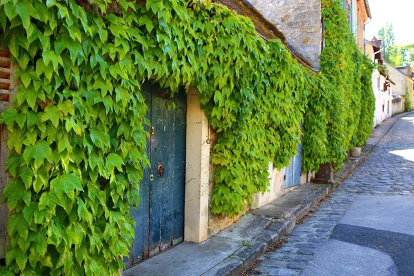 法国Samois Sur Seine迷人的村庄 — 图库照片