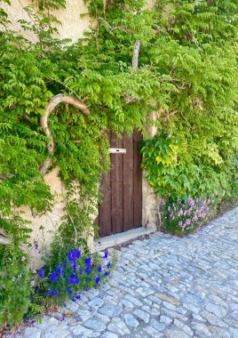 Luberon 'daki büyüleyici Saignon köyü.