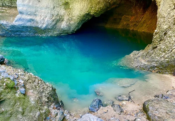 Красивое Ущелье Фонтен Воклюз Юге Франции — стоковое фото
