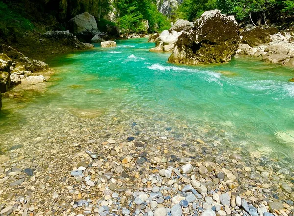 Bela Água Gorge Verdon Sul França — Fotografia de Stock