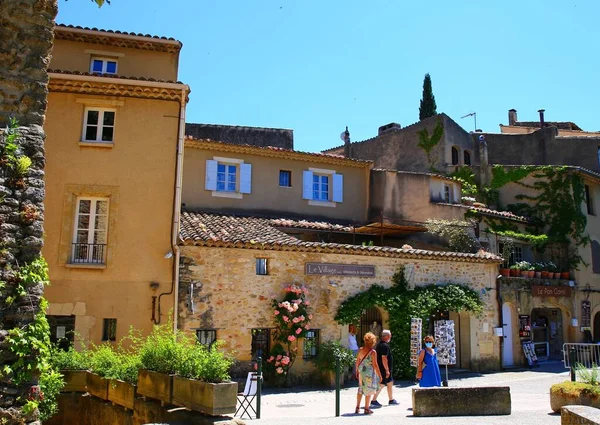 Charming Medieval Village Lourmarin Region Luberon Provence — Stock Fotó