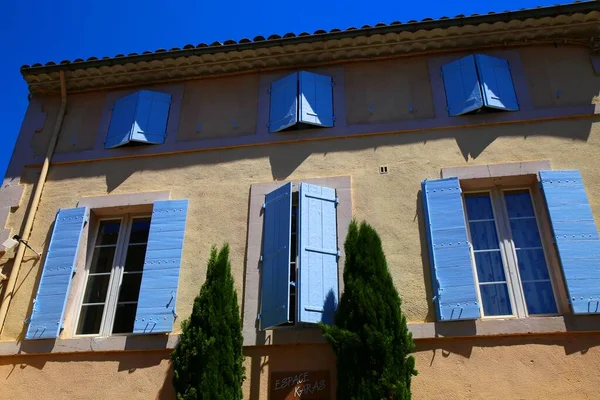 Encantadora Vila Medieval Lourmarin Região Luberon Provença — Fotografia de Stock
