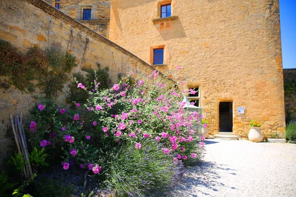Den Charmiga Medeltida Byn Lourmarin Regionen Luberon Provence — Stockfoto