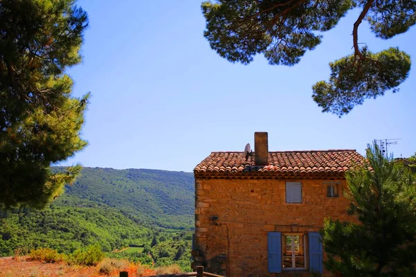 Charming Perched Village Bonnieux Area Luberon South France — Foto Stock