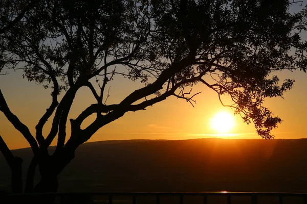 Luberon Bölgesindeki Roussillon Manzarası — Stok fotoğraf