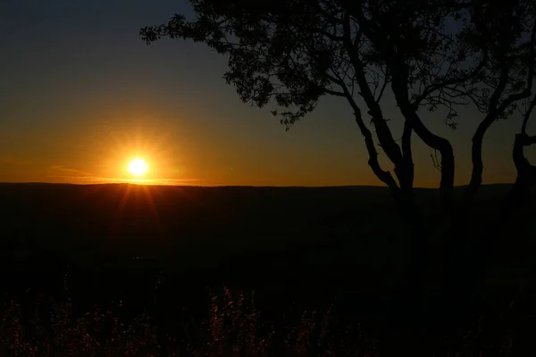 Las Vistas Sobre Rosellón Zona Luberon — Foto de Stock