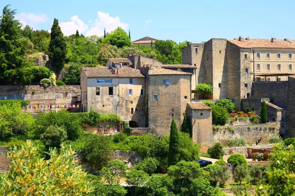 Gordes Jedna Najpiękniejszych Wiosek Francji — Zdjęcie stockowe