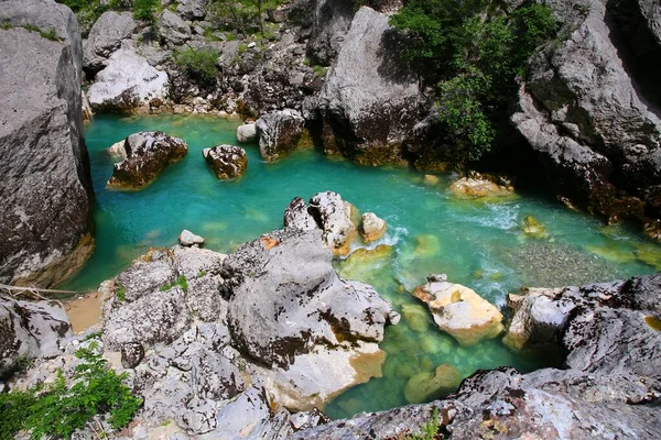 Imponujący Gorge Verdon Południu Francji — Zdjęcie stockowe