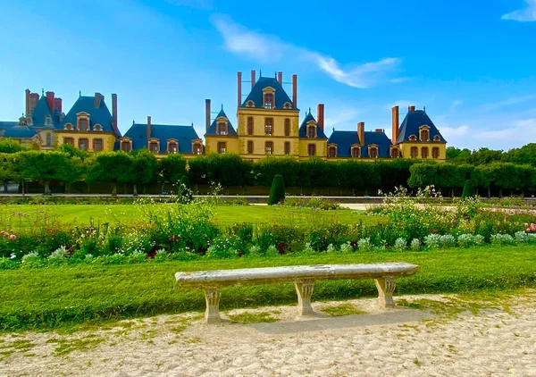 Encantadora Ciudad Real Fontainebleau Francia —  Fotos de Stock