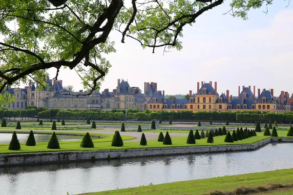 Parque Real Del Palacio Fontainebleau Francia —  Fotos de Stock