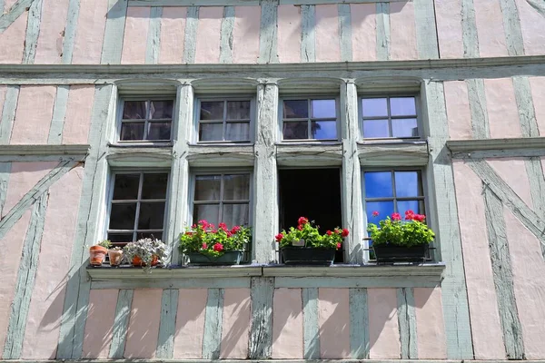 Γοητευτική Μεσαιωνική Πόλη Της Troyes Στη Γαλλία — Φωτογραφία Αρχείου