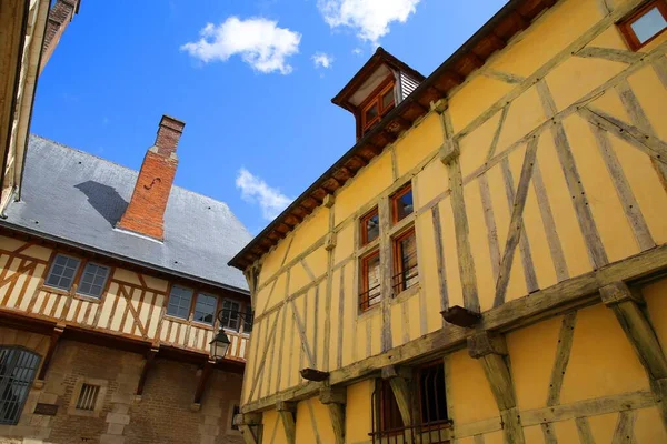 Okouzlující Středověké Město Troyes Francii — Stock fotografie