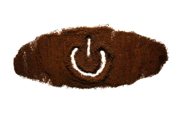 Символ выключения питания от кофе — стоковое фото