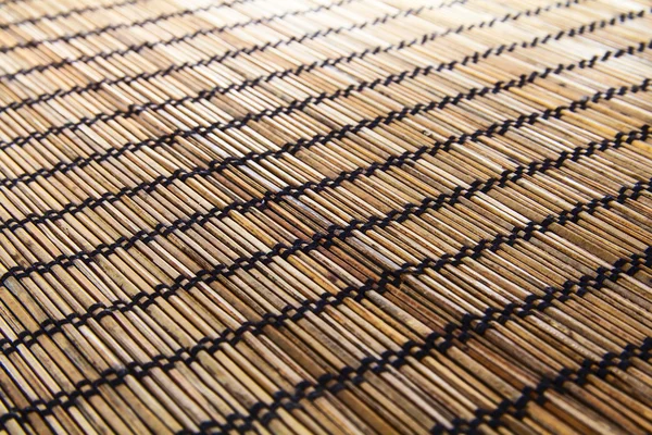 竹木材垫背景纹理 — 图库照片