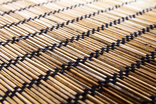 竹木材垫背景纹理 — 图库照片