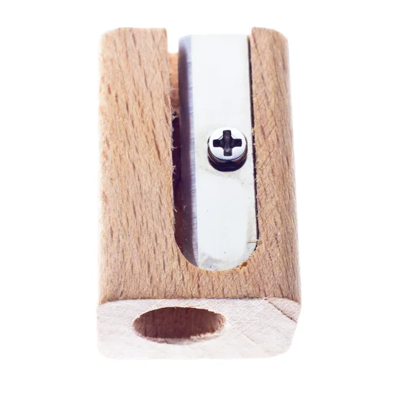 Wooden sharpener — Stock Photo, Image