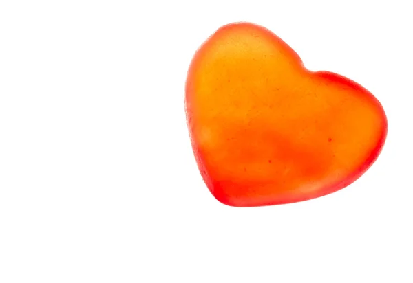 Gummy heart — Stock Photo, Image