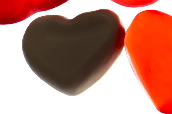 Gummy hearts — Stock Photo, Image