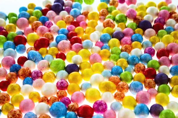 Красочные полистериновые шарики — стоковое фото