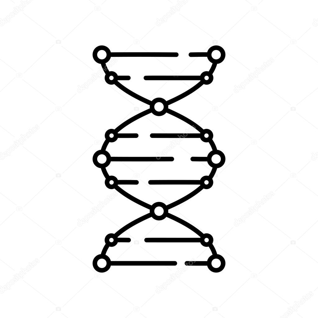 DNA icon. Logo template of DNA. DNA symbol sign — Stock Vector © -panya ...