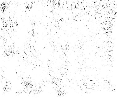 Soyut grunge arka plan. Sıkıntı doku yerleşimi. Pis, kaba zemin. Lekeli, hasarlı etkisi. Vektör çizim noktalar ve splatters