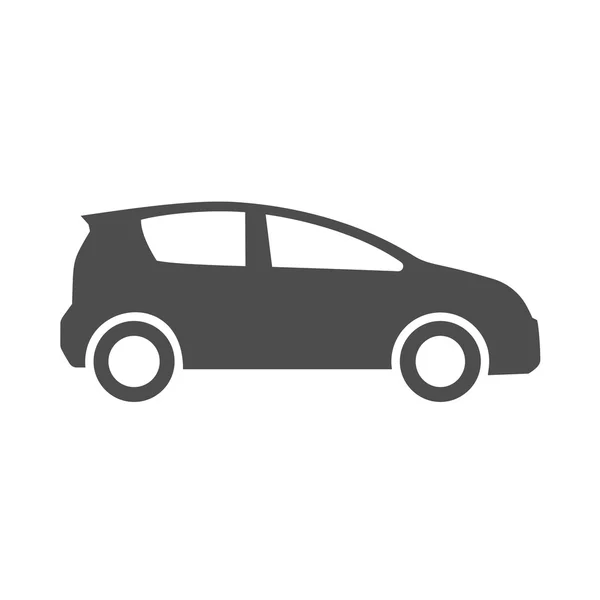 Een auto icoon. vectorillustratie — Stockvector