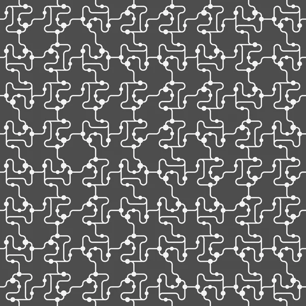 Geométrico abstracto Patrón sin costura — Archivo Imágenes Vectoriales