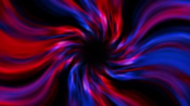 Fraktal kıvrımlı arka plan hareket ediyor. Kusursuz döngü.