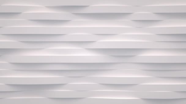 表面に縞がある 明るい ミルキー波抽象的な動きの背景 シームレスなループ — ストック動画