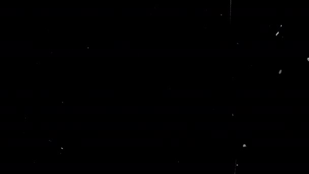 Antiguo Efecto Película Con Polvo Arañazos Retro Superposición Grunge Film — Vídeos de Stock